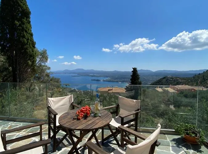 펜션 Rizaria Sea View House & Private Pool *