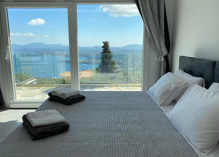 Rizaria Sea View House & Private Pool 펜션 Spartylas